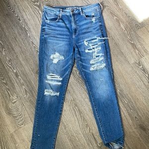 Light wash next level stretch jeans